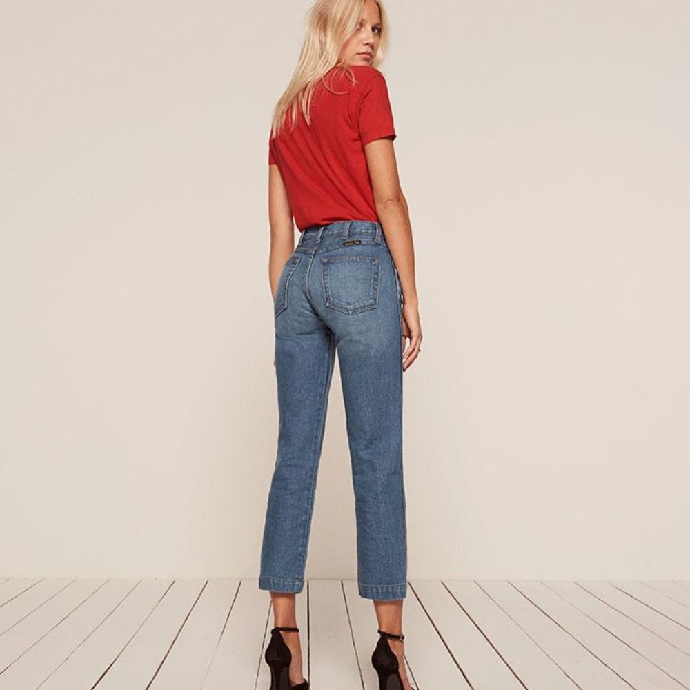 REFORMATION ROPER JEANS SIZE 26 Chesapeake